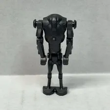 Lego Star Wars Super Battle Droids Pearl Dark Gray, Wide Head