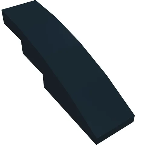 10x LEGO® Part 61678 - Slope, Curved 4 x 1