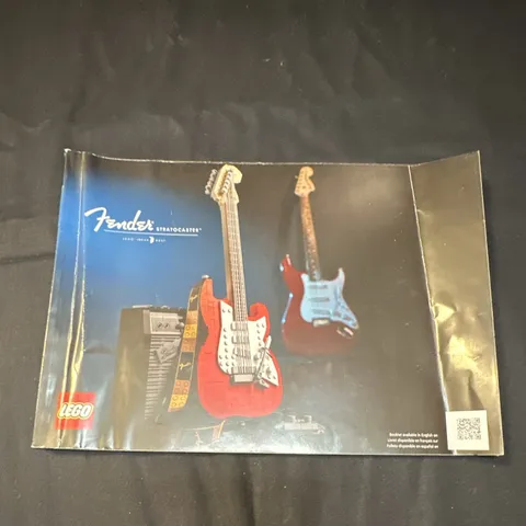LEGO Ideas Fender Stratocaster #21329 Illustrated Manual Booklet EN/FR/ES