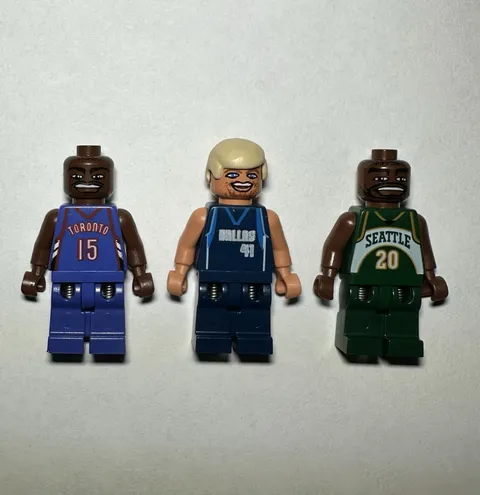 LEGO MINIFIGURES LOT Basketball NBA Collectors 3562