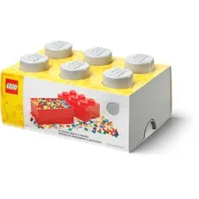LEGO Storage Products: 40000805 6-Stud Brick Medium Stone Grey NEW