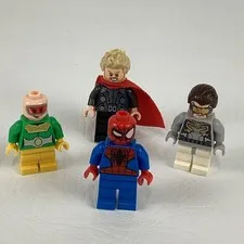 Lego Minifigure Marvel Spider-Man Thor Hydra Doc Ock Mini Figure Lot Replacement