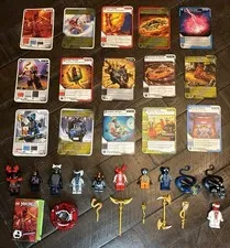 LEGO Ninjago villains 11-character lot incl Skalidor, Mezmo, Fangdam w/spinner