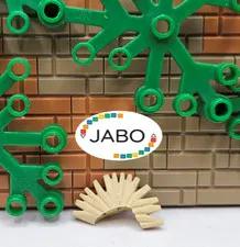 (S12/9/15) LEGO 93563 Minifigure Hair Mohawk Tan