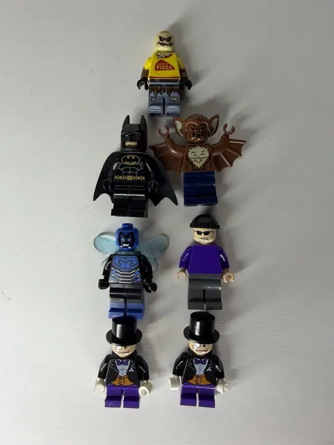Lego DC Superhero Batman 2006 2008 Minifigure Bundle Lot