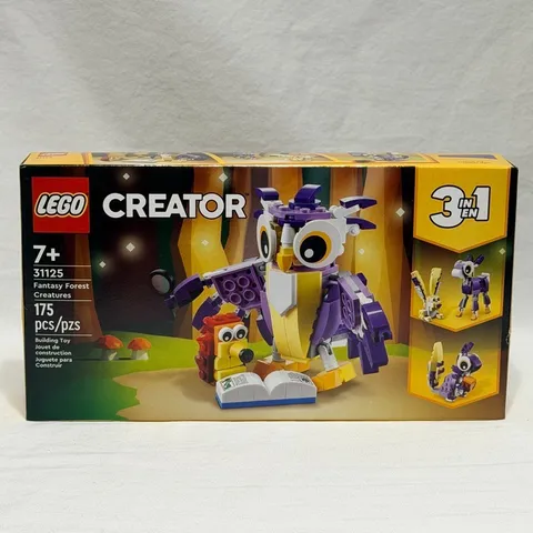 LEGO CREATOR: Fantasy Forest Creatures (31125) ~ NEW / FACTORY SEALED ~