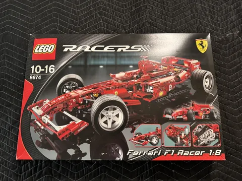 Lego 8674 Ferrari F1 Racer (Brand New) 1:8