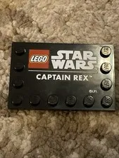 LEGO 1x 4x6 DECORATED TILE "CAPTAIN REX" Part 6180pb164  set 75349 Star Wars