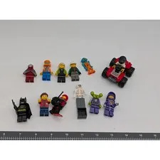 LEGO Minifigure Lot Batman Skeleton Alien City Figures ATV Space Construction