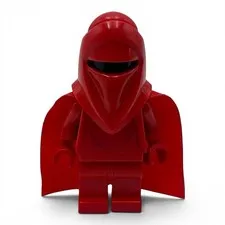 Lego 1x sw0040 Royal Guard With Red Hands Star Wars Minifigure 7166 Vintage