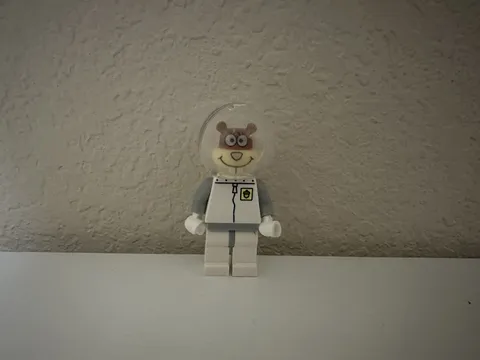 Lego Sandy Cheeks 3831 Light Bluish Gray Legs SpongeBob SquarePants Minifigure