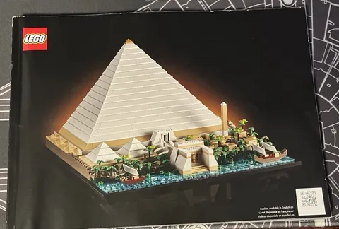 LEGO Architecture 21058 Great Pyramid Of Giza Instruction Manual / Booklet ONLY