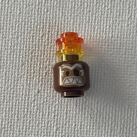 Lego Disney Moana Kakamora Coconut Minifigure Head from set 41150