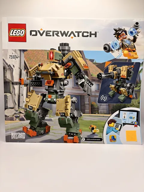 LEGO Overwatch Bastion 75974 Complete Includes Instructions No Box