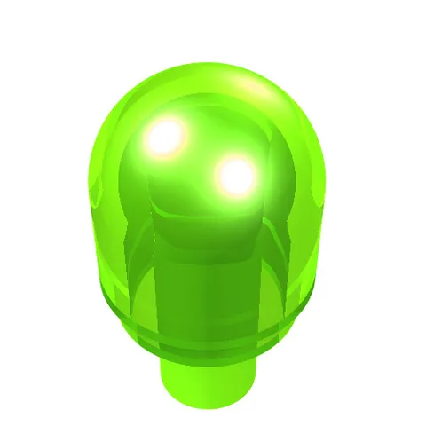 10x LEGO® Part 58176 - Bar with Light Bulb Cover (Bionicle Barraki Eye)