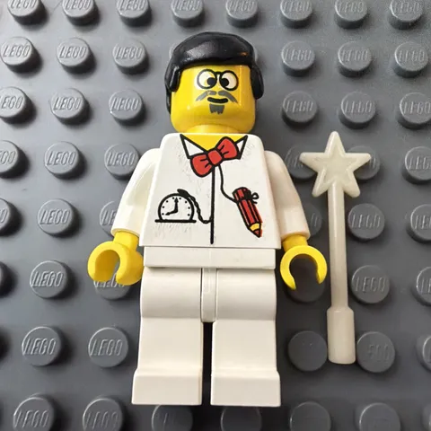 LEGO® Dr. Cyber Minifigure Time Cruisers & Time Twisters Wand GID tim003 6494