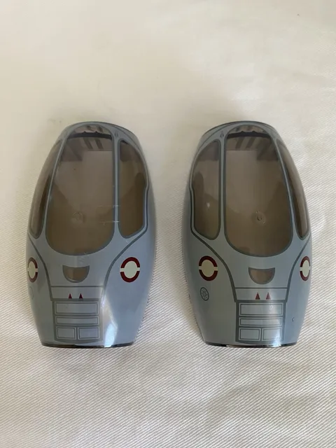 Lot Of 2 LEGO Star Wars Windscreen Bubble Canopy Lot-Jedi Starfighter #37