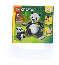 LEGO Creator 3 in 1 Wild Animals Panda Family - Building Toy Kit for Kids with 3