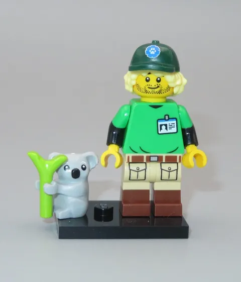 LEGO Series 24 Conservationist Koala bear New taken out of package minifigure