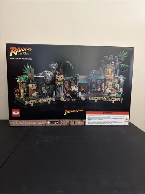 New in Box - LEGO Indiana Jones: Temple of the Golden Idol (77015) Unopened