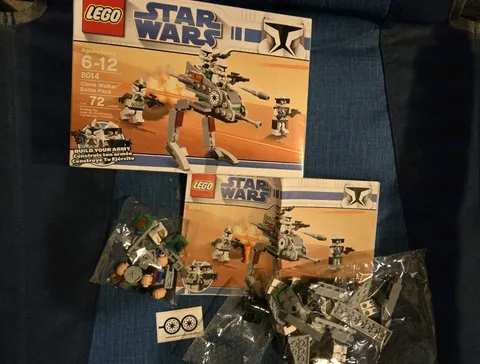 LEGO Star Wars: Clone Walker Battle Pack (8014) NEW OPEN BOX See Photos