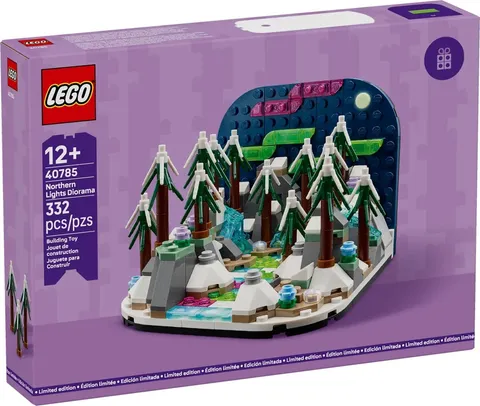 LEGO 40785 Polar Lights Diorama 332 Pieces Exclusive New Sealed Box 2025