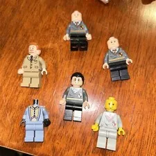 Lego Harry Potter Minifigure Pieces Remus Lupin, Hermione, Ron, Harry B4