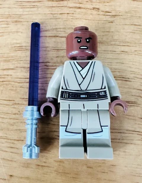 LEGO Star Wars Mace Windu Minifigure (sw0889) Excellent Condition