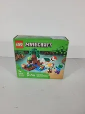 Lego Minecraft 21240 The Swamp Adventure Brand New Sealed! Ships Free 