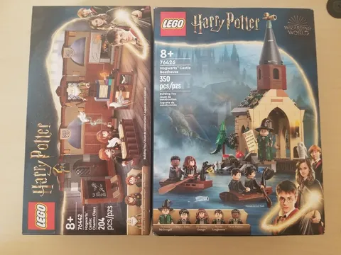 Lego Harry Potter 76426 Boathouse 76442 Charms Class Sealed Lot