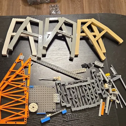 LEGO Bulk Cargo Crane  Frames Beams Trusses