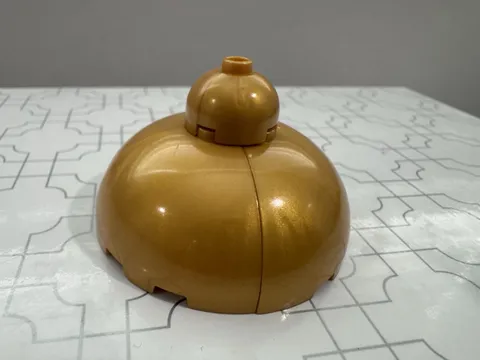LEGO Prince of Persia 7571 Pearl Gold Dome Roof Building Part Piece Genuine Lot