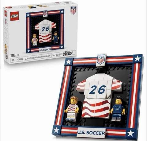 LEGO 2026 U.S. Soccer National Team Jersey | #43033