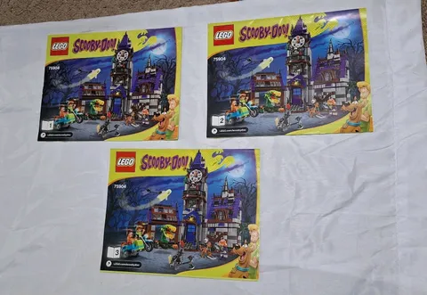 LEGO Scooby-Doo #75904 - Mystery Mansion - Manual/Instructions ONLY - good Cond