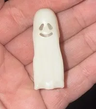 LEGO Vintage Glow In The Dark Ghost Shroud Minifig Accessory Rare 90s HTF
