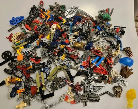 Great Assortment Of LEGO Bionicle Parts...Check It Out!