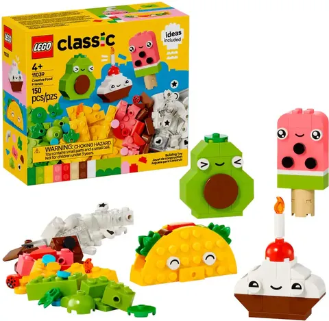 LEGO - Classic Creative Food Friends Building Toy 11039