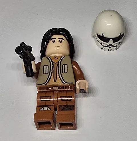 Lego Star Wars Ezra Bridger With Helmet + Hair Minifigure 75048
