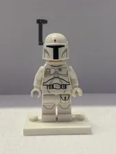 LEGO White Armor Boba Fett Minifigure SW0631