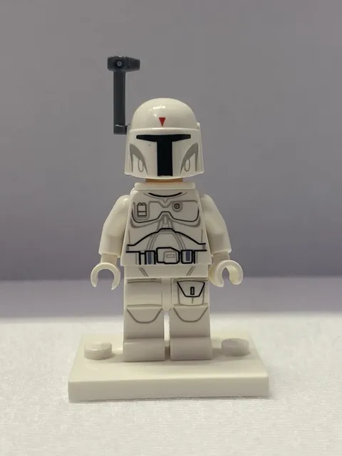 LEGO White Armor Boba Fett Minifigure SW0631