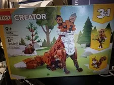 LEGO Creator: 3 in 1 Forest Animals: Red Fox 31154 Brand New Sealed