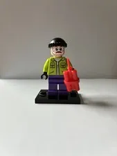 LEGO Super Heroes Joker's Henchman Minifigure Lime Jacket, SH0020. W Dynamite 