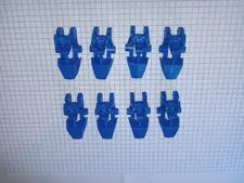 8 Bionicle Lego 32475 in Blue Foot Feet Vahki style Genuine Lego Parts WYSIWYG