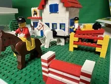 LEGO 6379 Riding Stable Complete Set w Box & Instructions Vintage Legoland
