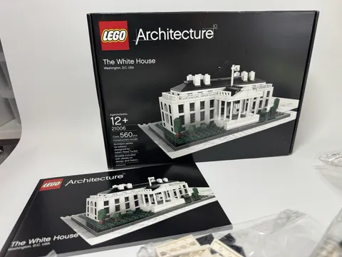 LEGO Architecture 21006 The White House NEW Open Box Sealed Bags Retired 2010