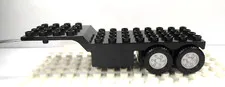 Lego Duplo Item Semi Trailer 4x8 w/ 4x4 tounge black