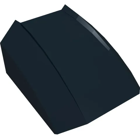 10x LEGO® Part 30602 - Slope, Curved 2 x 2 Lip