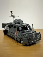 Custom Lego TIV 2 Storm Chaser Vehicle Tornado Intercept Vehicle