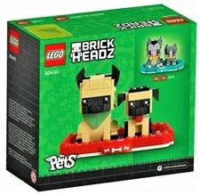 Lego Brickheadz 40440 German Shepard & Puppy Pets Building Kit NEW Collectible