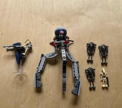 Lego Star Wars B1 Battle Droid Super Battle Droid Octuptarra Minifigure 6 Figs